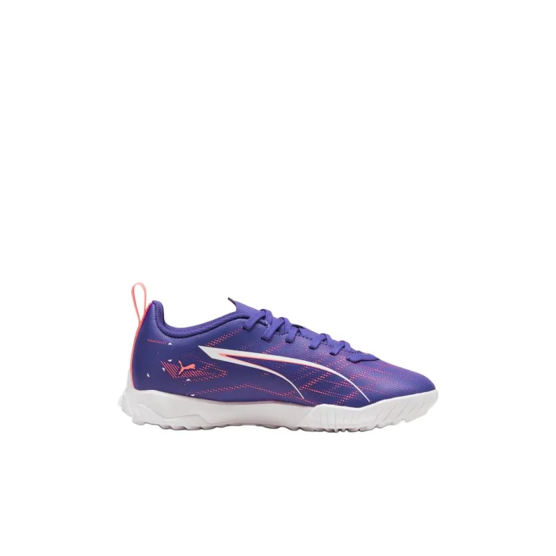 PUMA Slip-Resistant Anti-Kick Low-Top Kids' Soccer Shoes Blue Purple Kids'-1