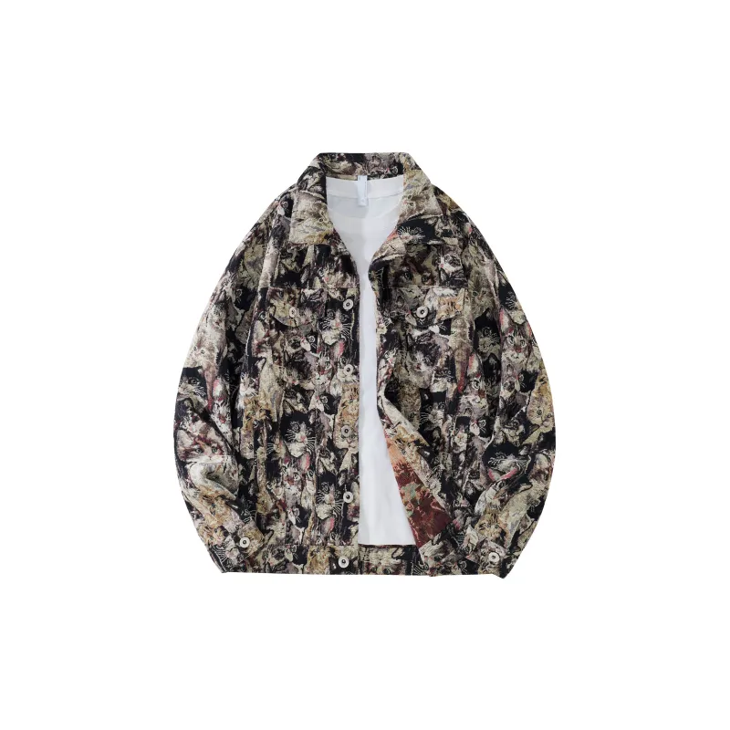 TESTUNG Denim Jackets Unisex-41