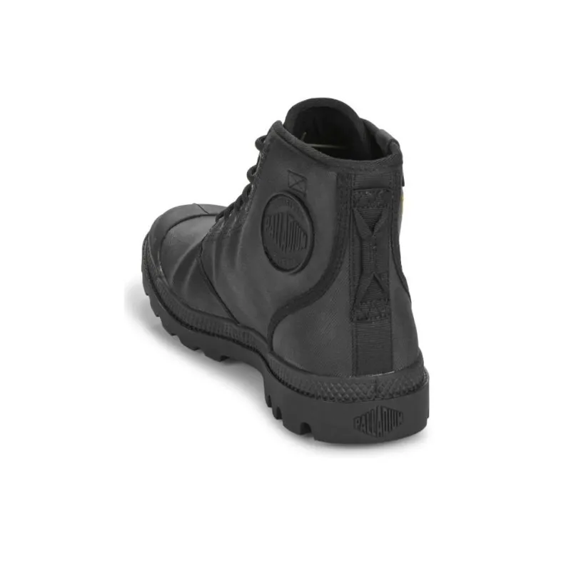 Palladium Abrasion-Resistant Short Outdoor Boots Men's Black-2