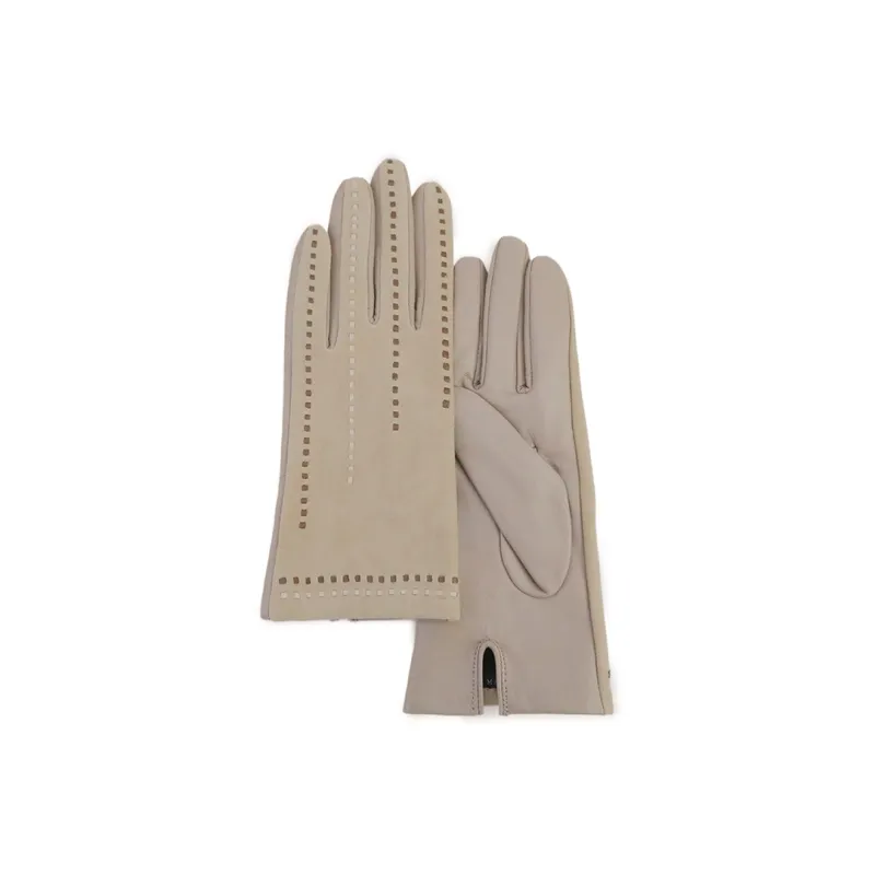 MARJAKURKI Sheepskin Touchscreen Glove Snowy Greeting Card Unisex-1