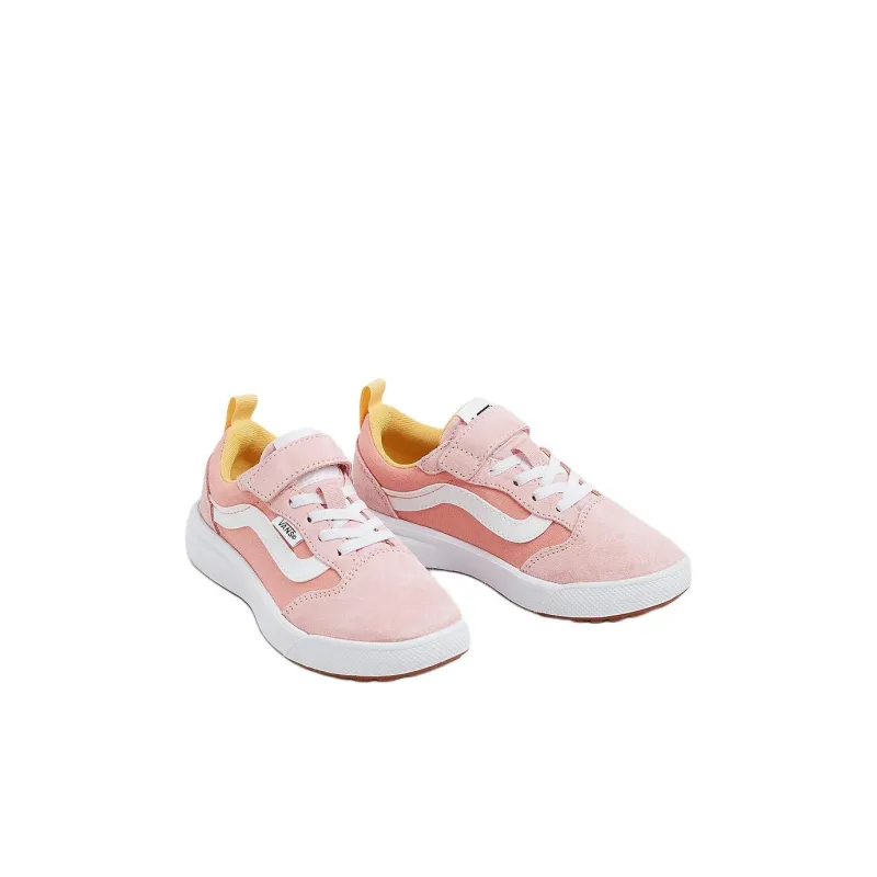 Vans Anti Slip Wear Resistant Low Top Kids' Skateboarding Shoes Pink Children Aged 3 7 Years Old-2