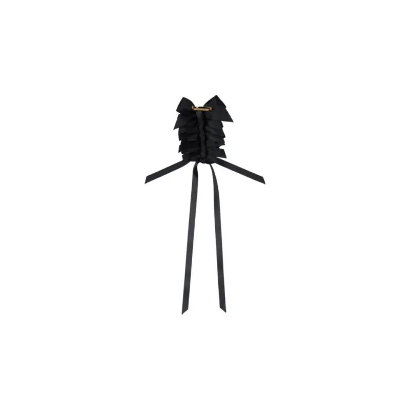 SIMONE ROCHA Long Rosette Bow Brooch-1