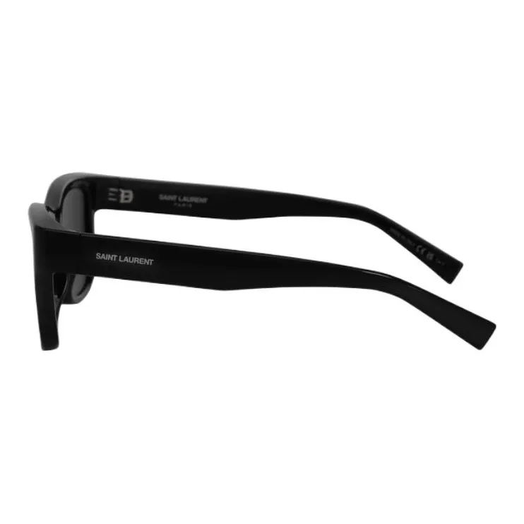 SAINT LAURENT Logo print Wayfarer frame Sunglasses-2