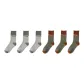 6 Pack (3 Light Gray+3 Army Green)