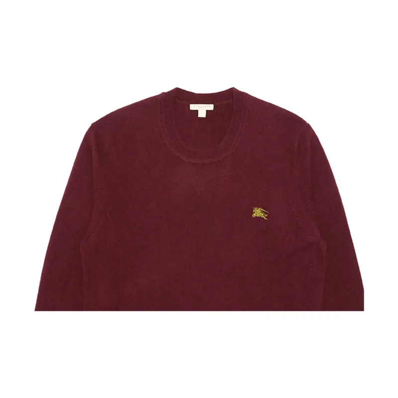 Burberry Sweater Men's Burgundy-2