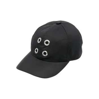 Rick Owens DRKSHDW Metal eyelet Baseball Cap