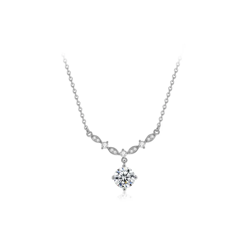 Otoshi 925 Sterling Silver Necklaces Women's Silver-0