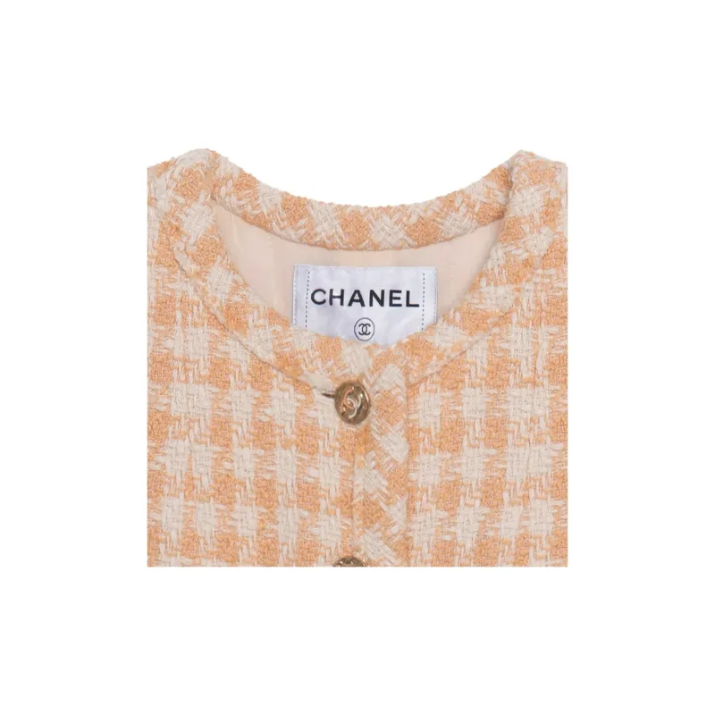 CHANEL Jackets Coats Women's Orange-3