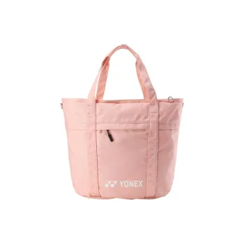 YONEX Badminton Racket Bags 2 Pcs Pack Fashion, Casual Shoulder Bag Coral Pink Unisex Front Storage Pocket