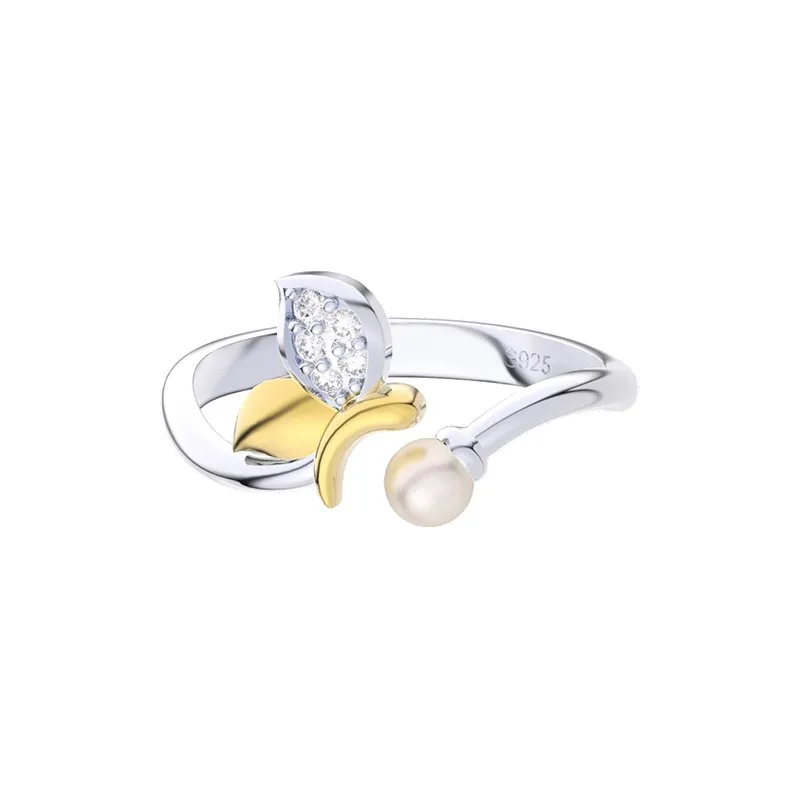 ZHENZHUAOMI Freshwater Pearl Rings Women's-1