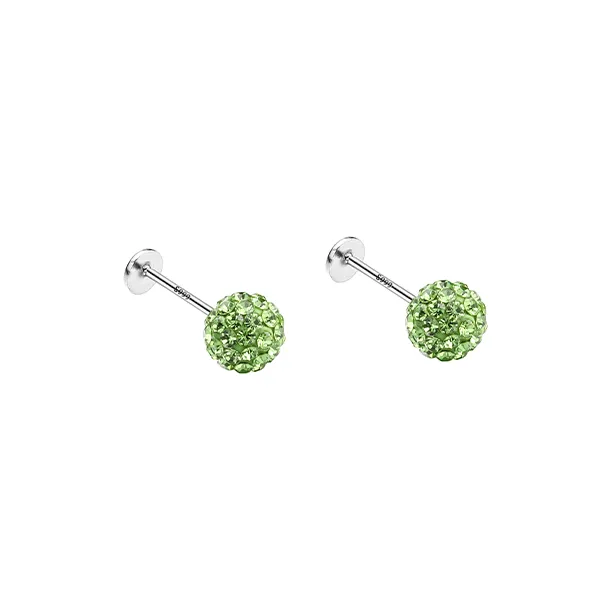 EAR PARTNER 999 Fine Silver Stud Earrings Women's-4