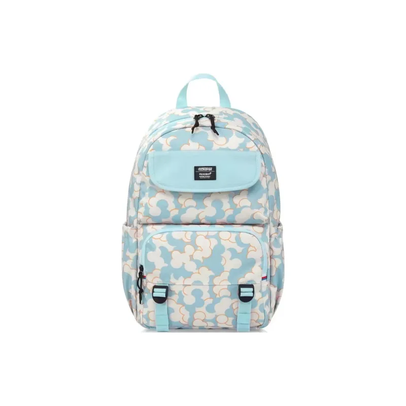 AMERICAN TOURISTER Fabric Backpack Kids' Blue Print-0