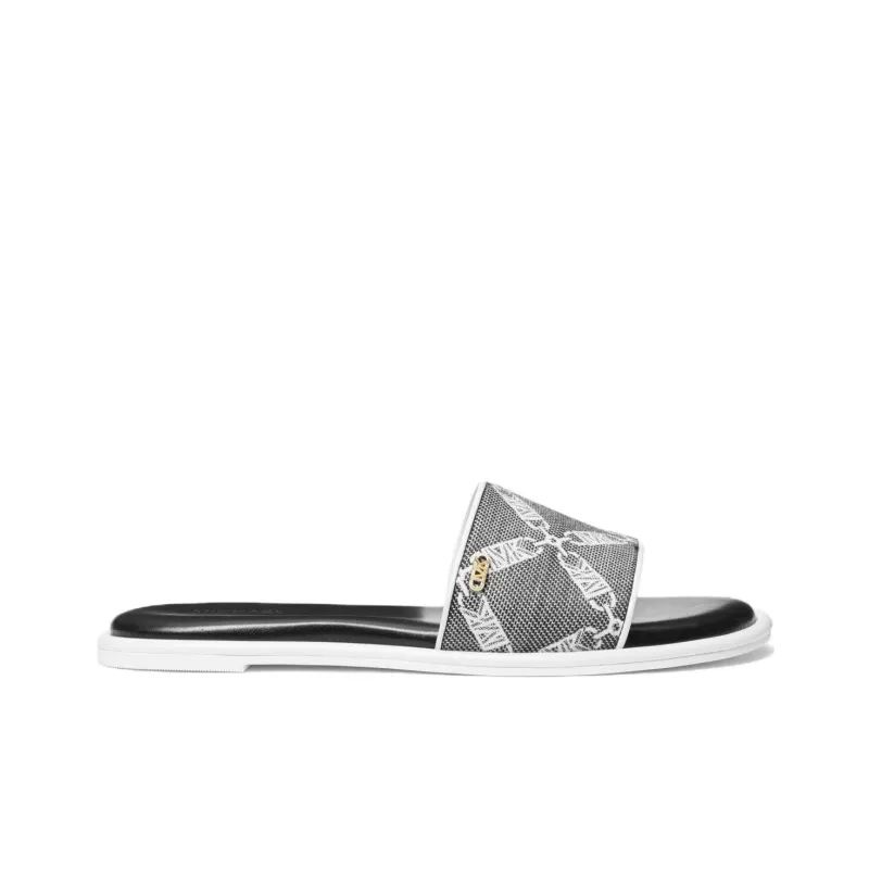 Michael Kors Saylor Monogram-print Sandals-1