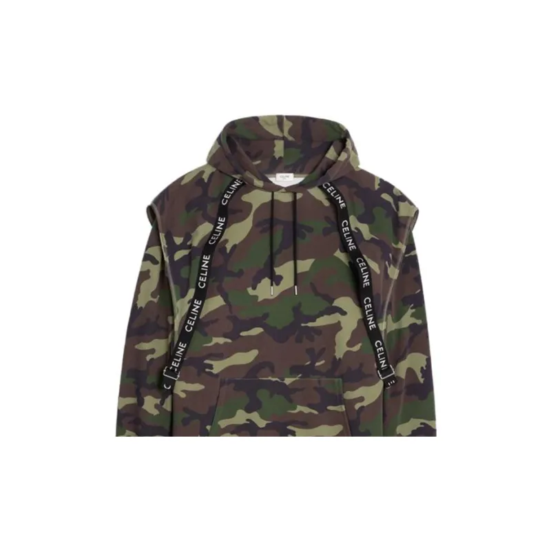 CELINE SS23 Sweatshirt Men's Army Green-5