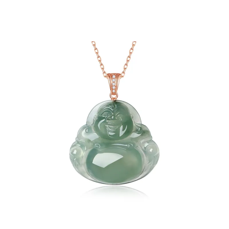 AFN High Ice Jade Jadeite Necklaces Women's-0