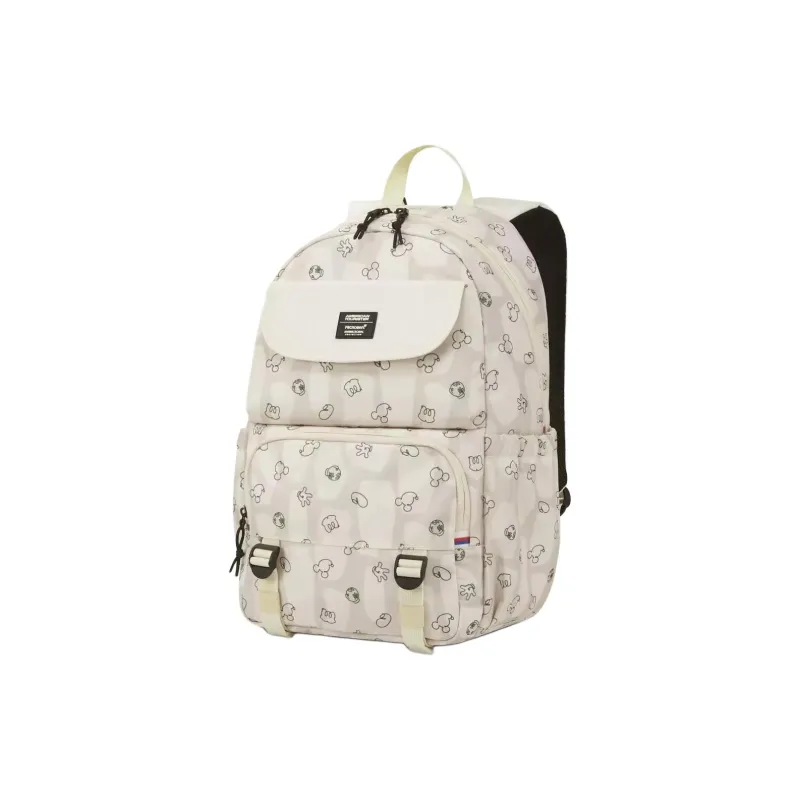 AMERICAN TOURISTER X Disney Collaboration Fabric Backpack Regular Kids' Beige Print-1