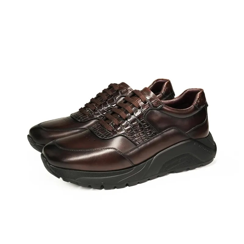 CROWN Men's Casual Shoes Men Low Top-1