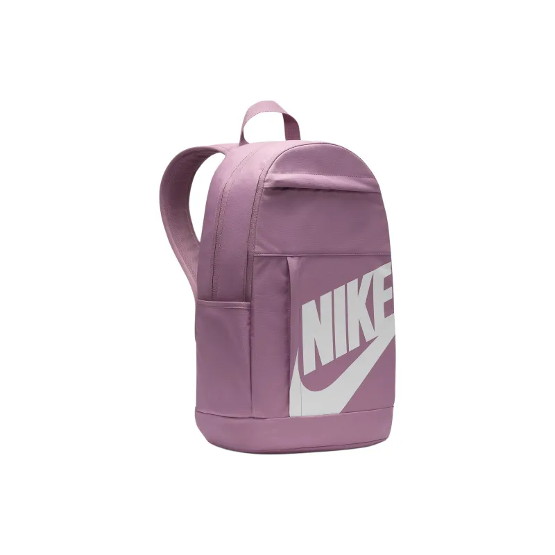 Nike Polyester Backpack Regular Unisex Plum Pink & Mountain White-1