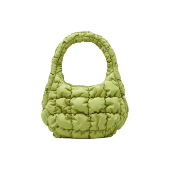 COS Recycled Polyester Cloud Bag, Handbag Extra Mini Women's Green