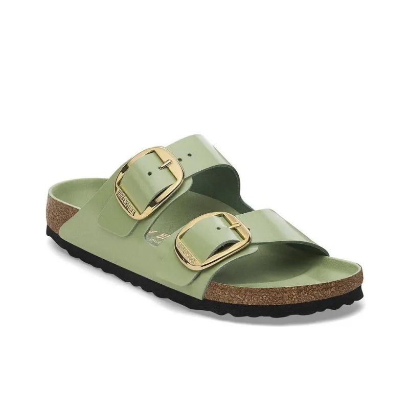 Birkenstock Arizona Big Buckle EVA Slip-Resistant Slide Slippers Women's Green Regular-2