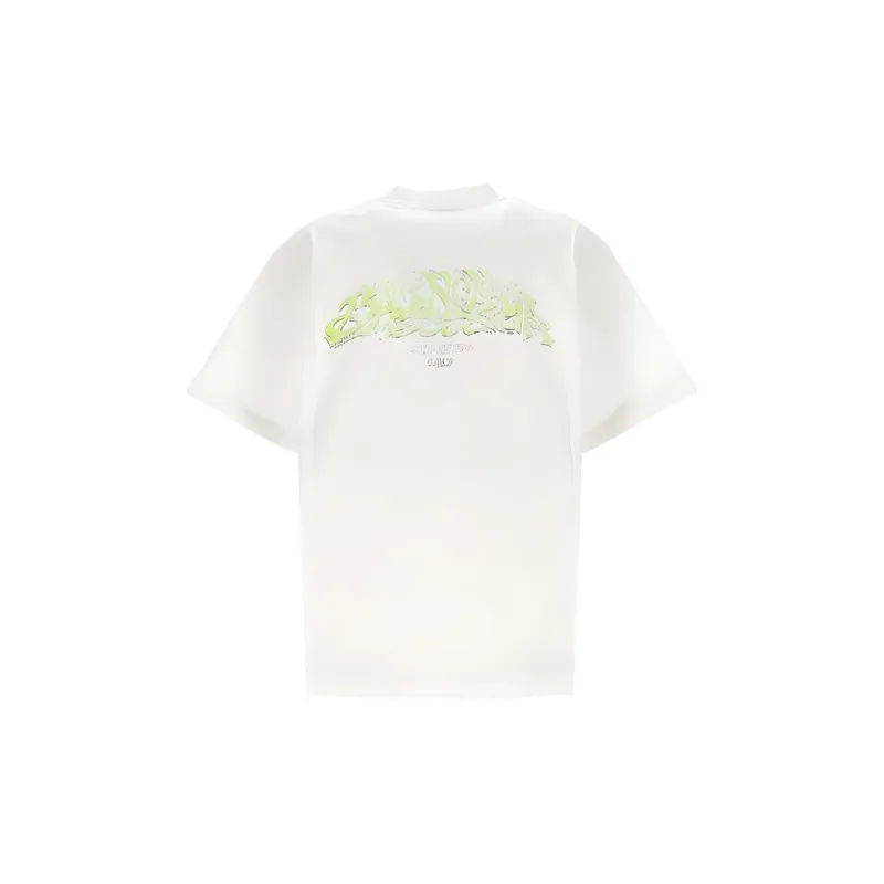 Balenciaga Logo Printed Crewneck T-Shirt-1