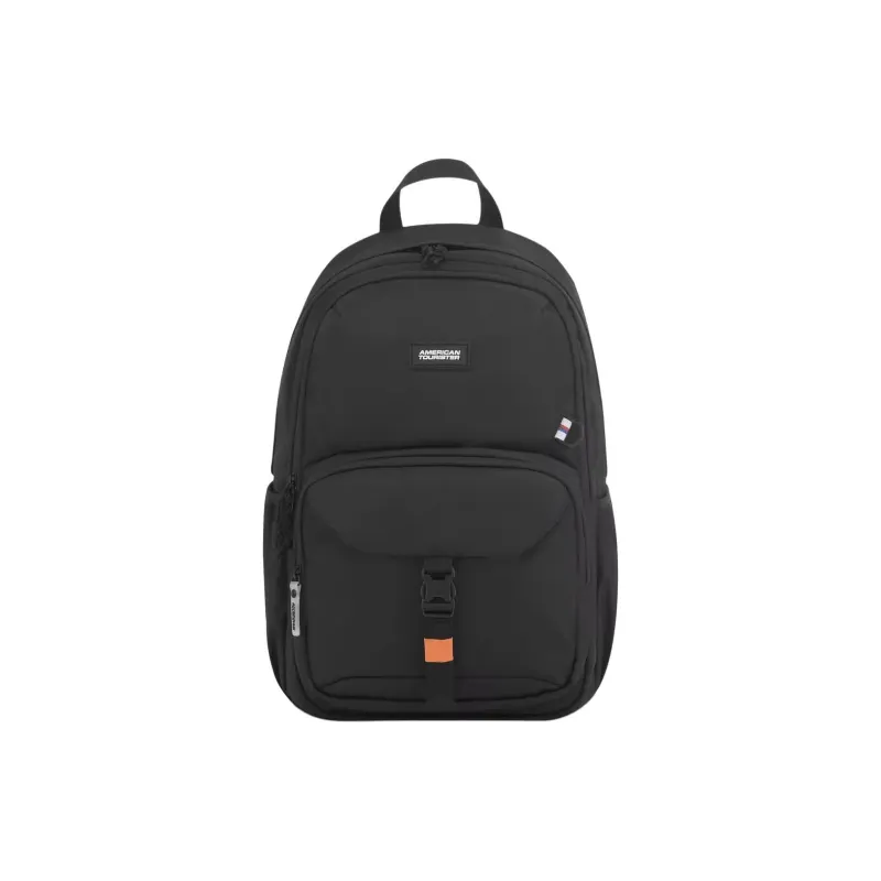 AMERICAN TOURISTER Fabric Backpack Unisex Black-0