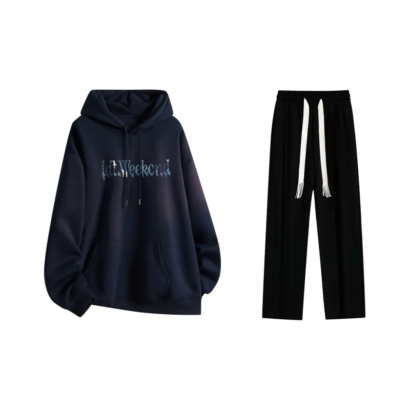 LA'T.WEEKEND Sweatshirt Set Unisex-62