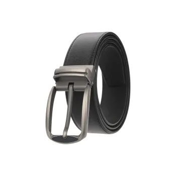 YUZHAOLIN Cow Split Leather Leather Belts Men's 3.4CM