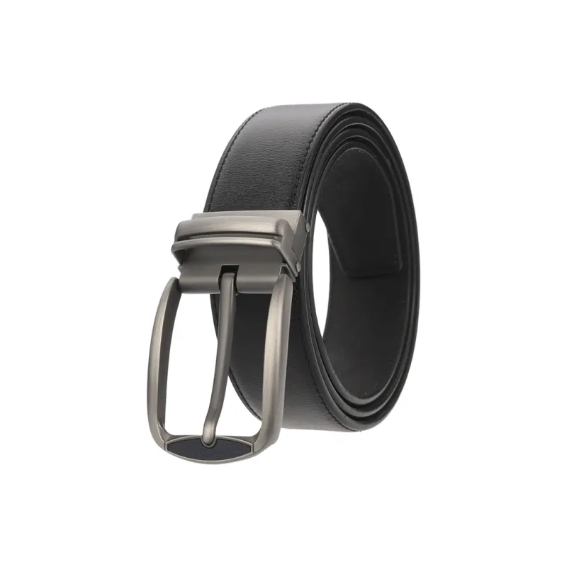 YUZHAOLIN Cow Split Leather Leather Belts Men's 3.4CM-0
