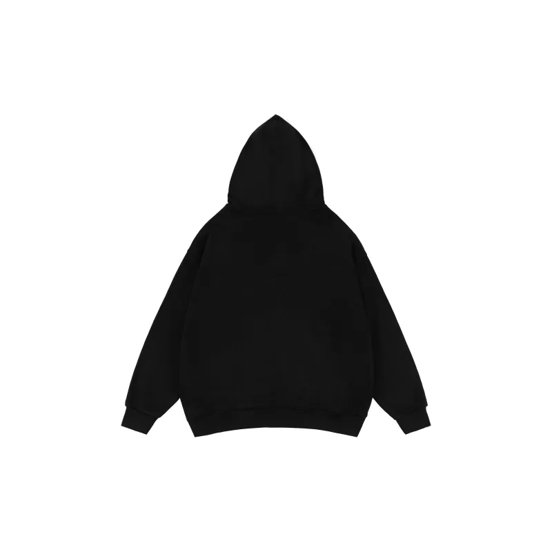 XINYINSU 24FW Sweatshirt Unisex Washed Black-4