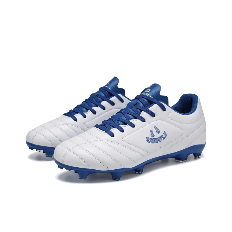 SOONFLY Soccer Shoes Men Low Top White-2