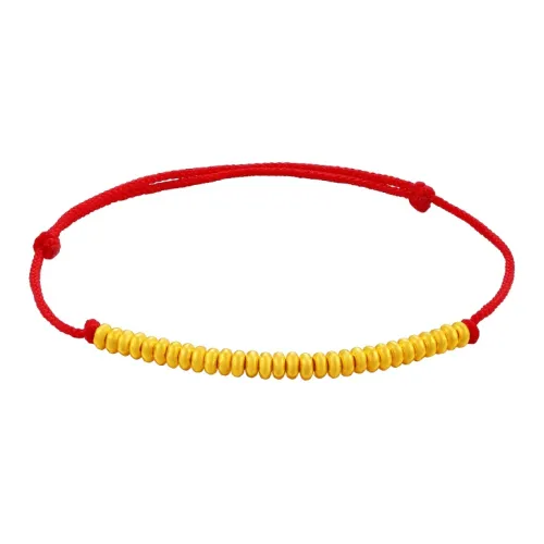 CHOW KING SANG Gold Bracelet Unisex