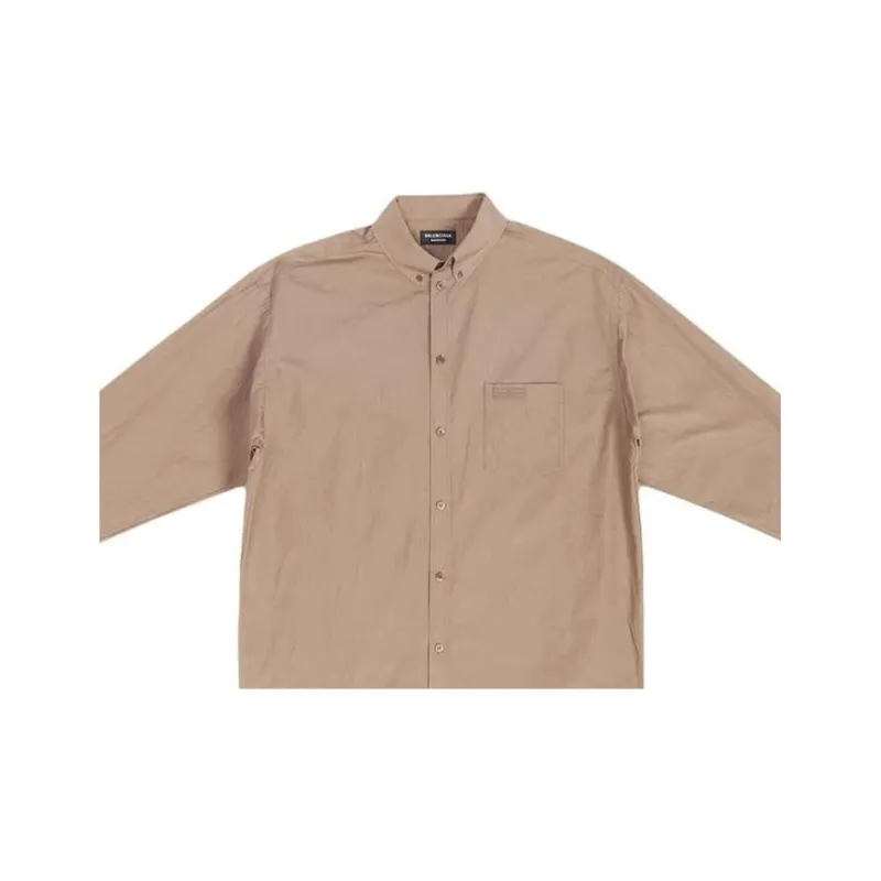 Balenciaga FW22 Shirt Men's Brown-5