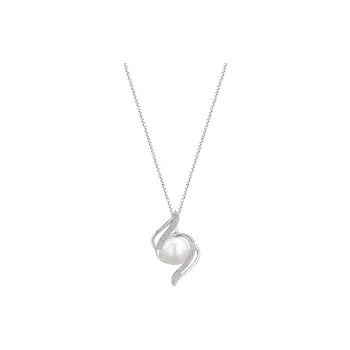 C&C Pearl S925 Silver Necklaces Unisex