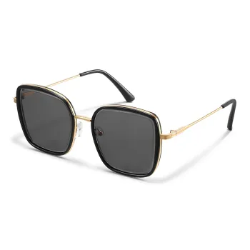 HELMER Alloy Irregular Shape Sunglasses Unisex