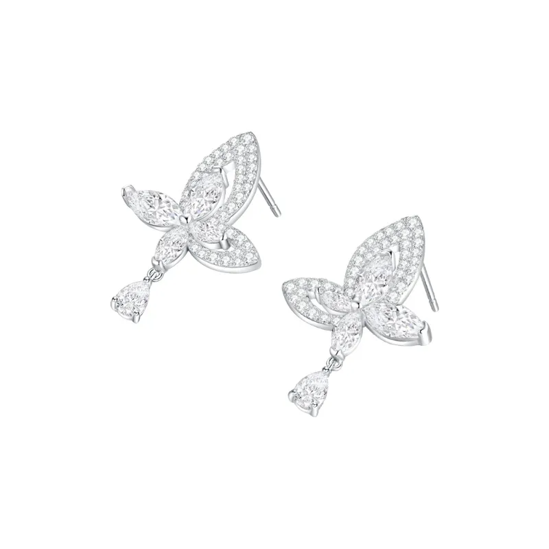 DESIGN CIRCLES S925 Silver Earrings Women's-1