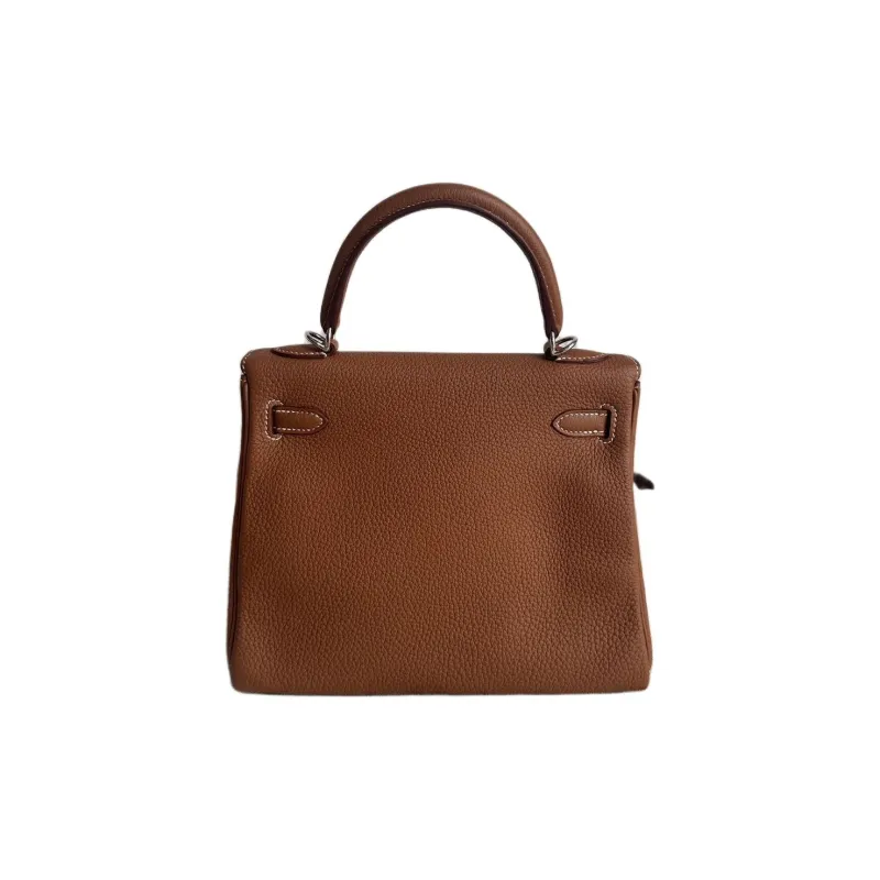 HERMES Kelly Togo Calfskin Kelly Bag Handbags Women's 37 Gold Gold-2