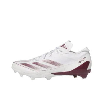 Adidas Adizero Electric Anti Slip Wear Resistant Soccer Shoes Men's White Red