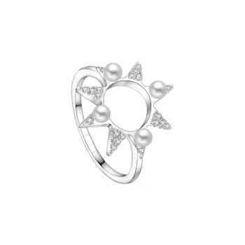 BABYBEI Synthetic Cubic Zirconia Rings Women's