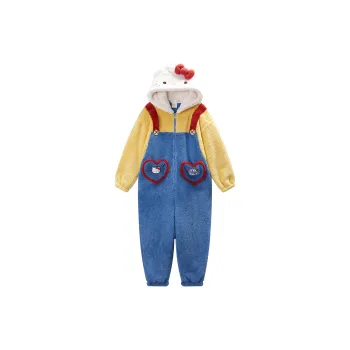 GUKOO x Sanrio/ Home Onesies Women's Dark Blue