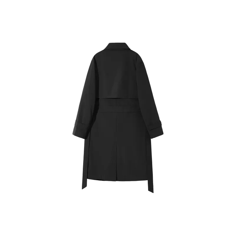 SWAMP AREA Trench Coats Unisex-1