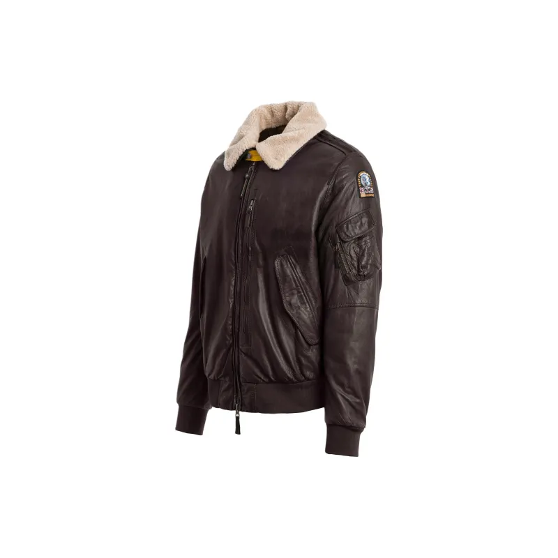 PARAJUMPERS Josh Leather Jacket-2