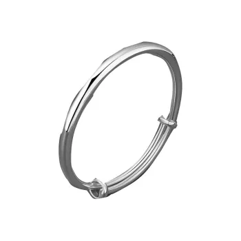 Stone Edge Poly 999 Fine Silver Sterling Silver Bracelets Kids'