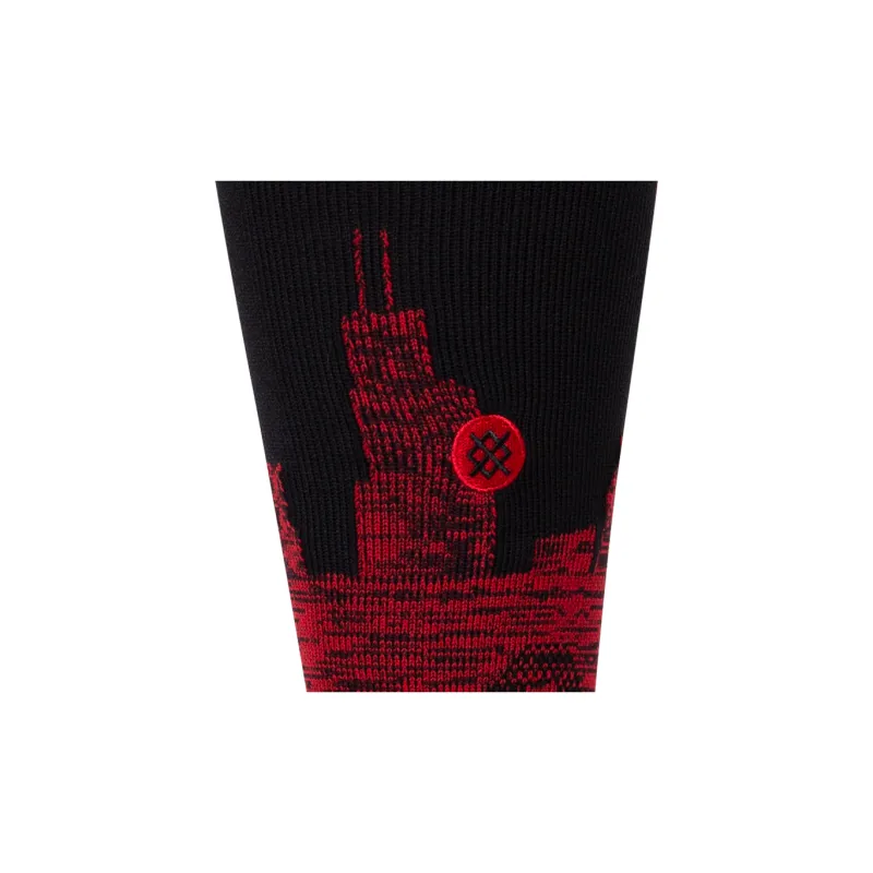 Stance Mid Calf Socks Men's 1 Pack Red-3
