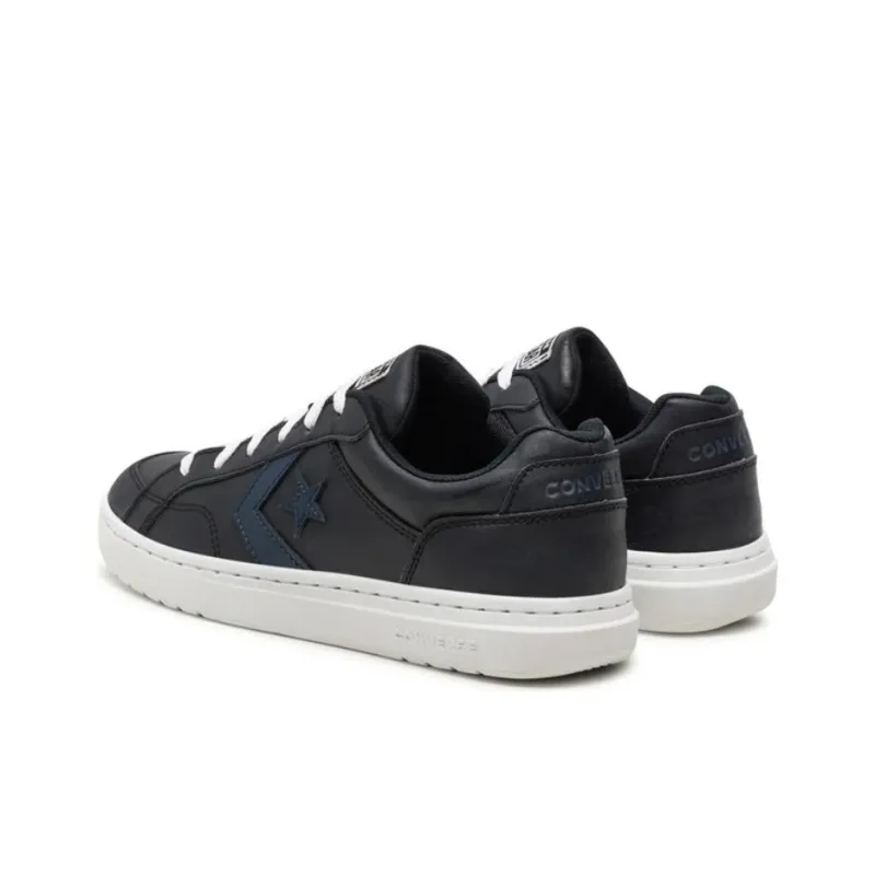 Converse Pro Blaze V2 Anti Slip Wear Resistant Low Top Skateboard Shoes Men's Black-4