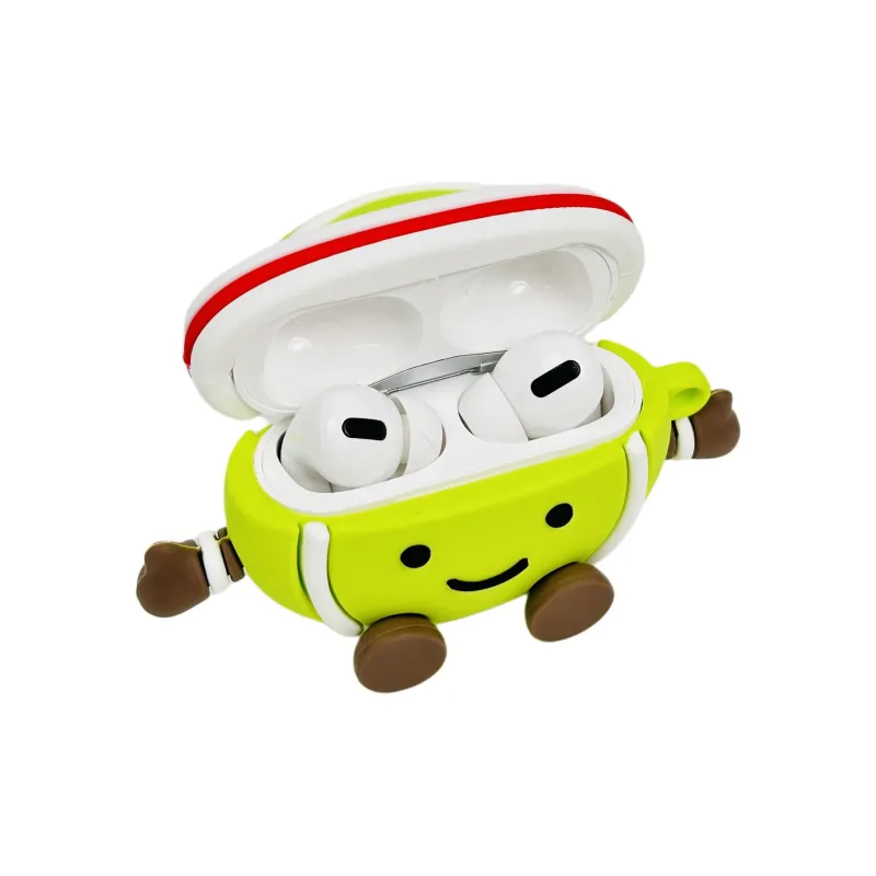 Sopi Compatibility With Apple AirPods 4/2/3/4th Generation/AirPods Pro/Pro 2 Silicone 3D Tennis Headphone Cases-3
