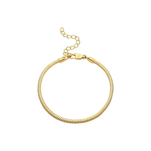 ICEGANG 316L Titanium Steel Karat Gold Plated Bracelets Unisex Gold