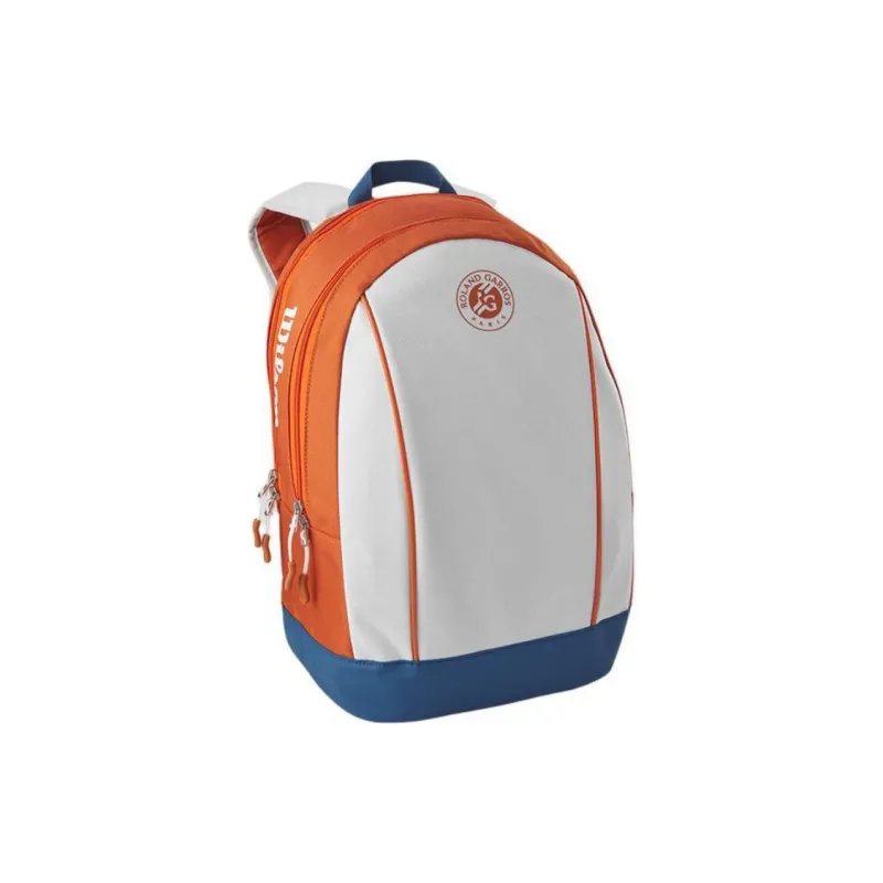 Wilson Tennis Racket Bags Polyester Unisex 27.94*16.51*41.91cm Orange & White & Blue-0