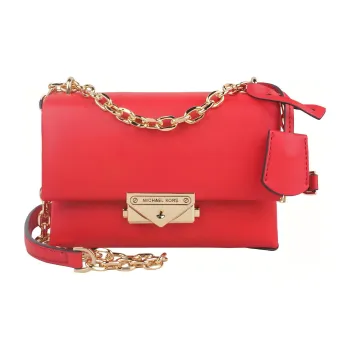 MICHAEL KORS Cece Polyurethane Shoulder Bag Small Size Women's Red