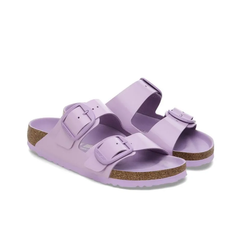 Birkenstock Arizona Big Buckle EVA Slip-Resistant Slide Slippers Women's Purple Regular-3
